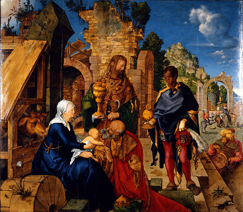 The Adoration of the Magi on gallery wrap
