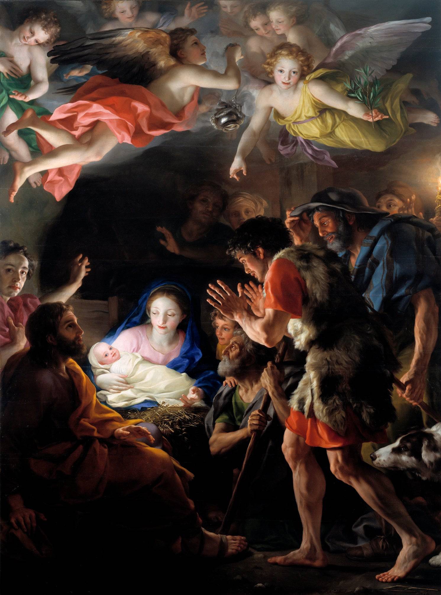 The Adoration of the Shepherds - Anton Raphael Mengs