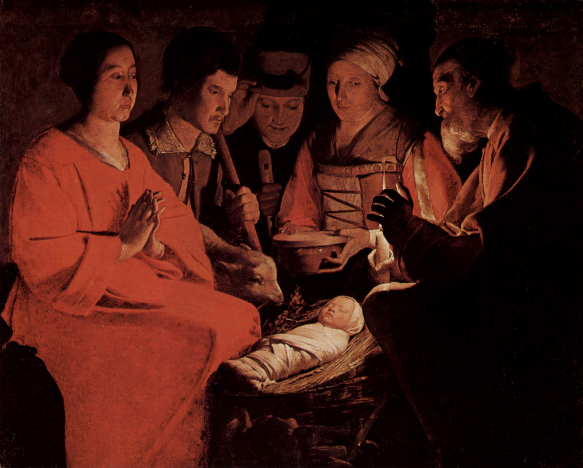 The Adoration of the Shepherds - Georges de la Tour