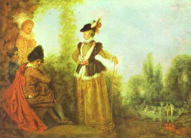 The Adventuress - Antoine Watteau