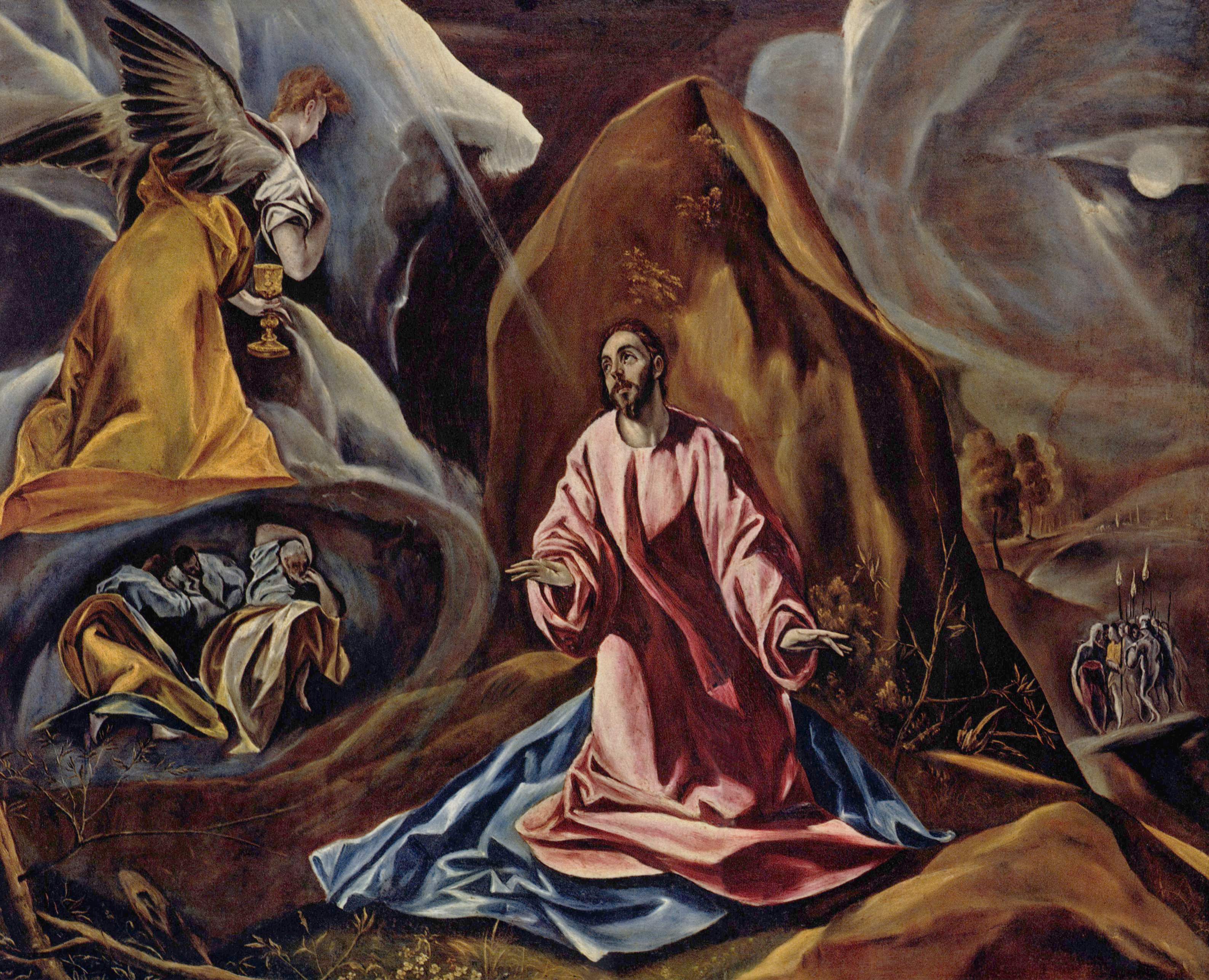 The Agony in the Garden - El Greco