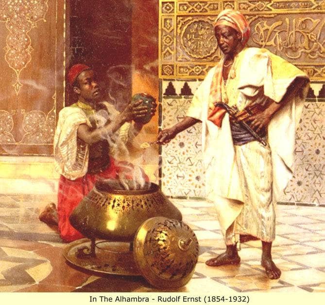 The Alhambra by Rudolf Ernst — hand-painted cultural oil painting reproduction on canvas