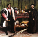 The Ambassadors by Hans Holbein the Younger — hand-painted cultural oil painting reproduction on canvas