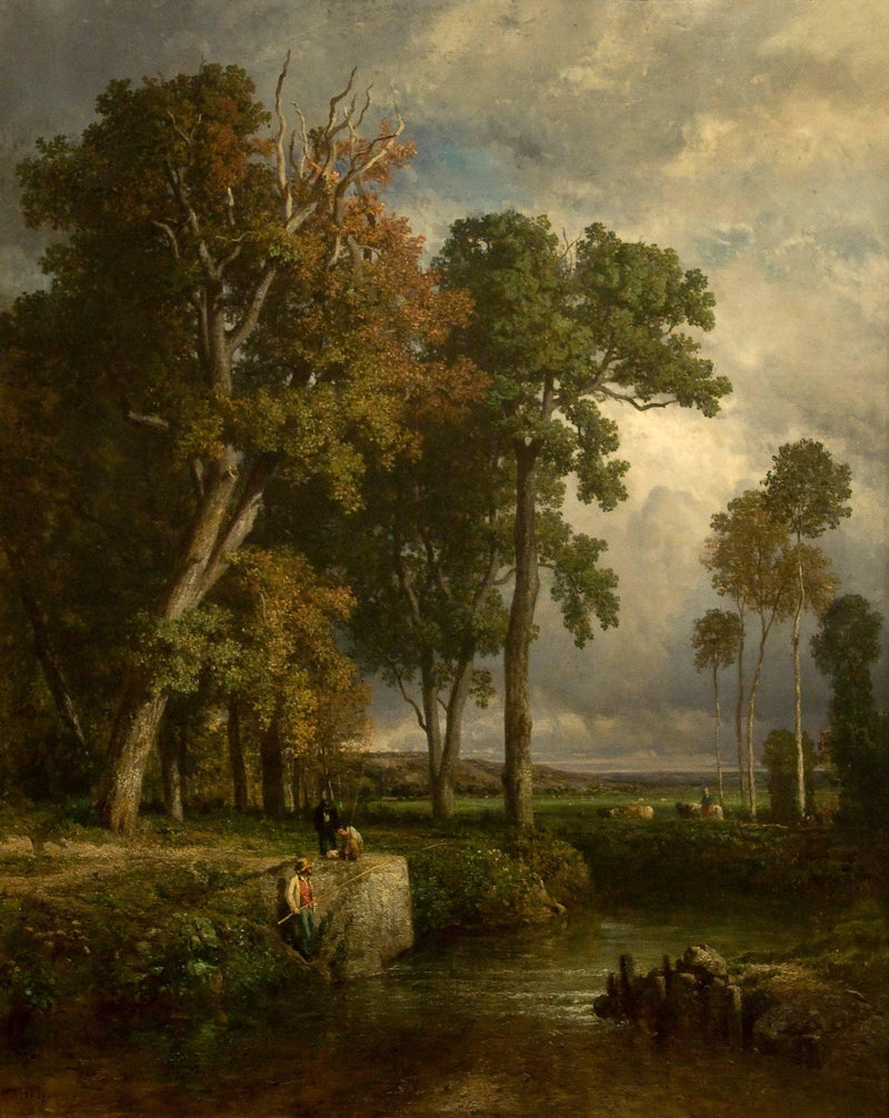 The Angler on gallery wrap