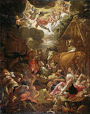 The Announcement to the shepherds by Joachim Wtewael — hand-painted cultural oil painting reproduction on canvas