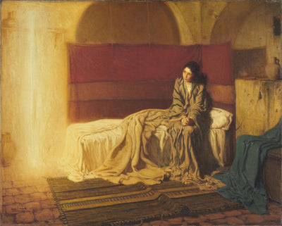 The Annunciation by Henry Ossawa Tanner — oil painting reproduction