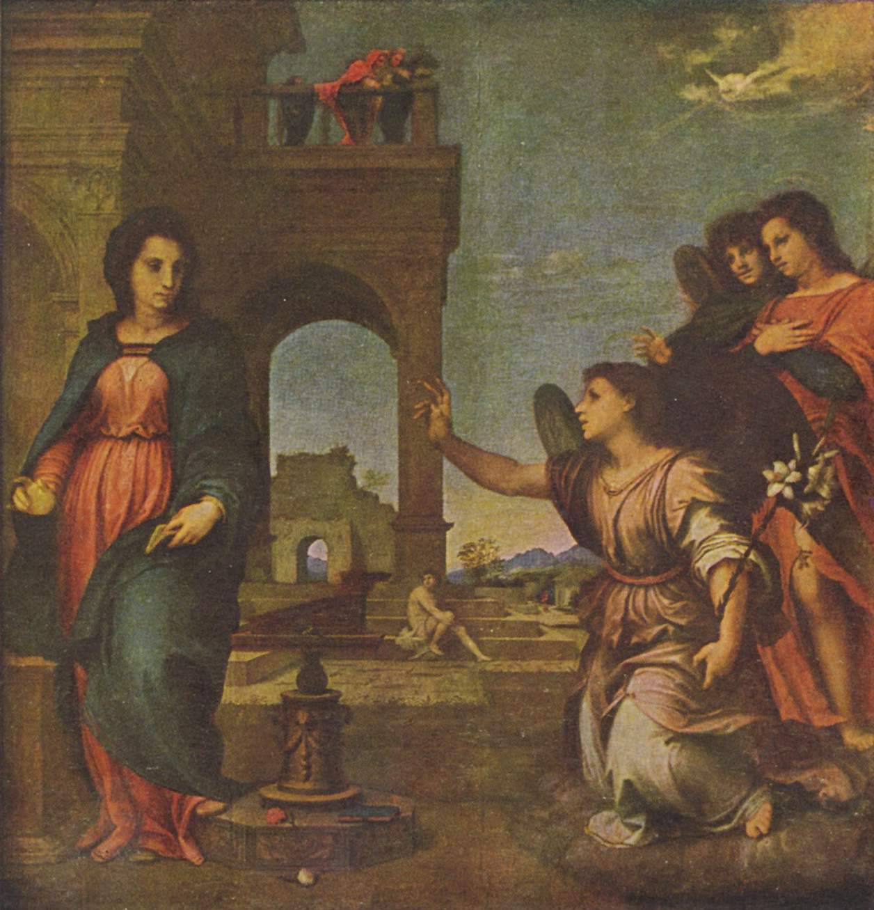 The Annunciation - Andrea del Sarto