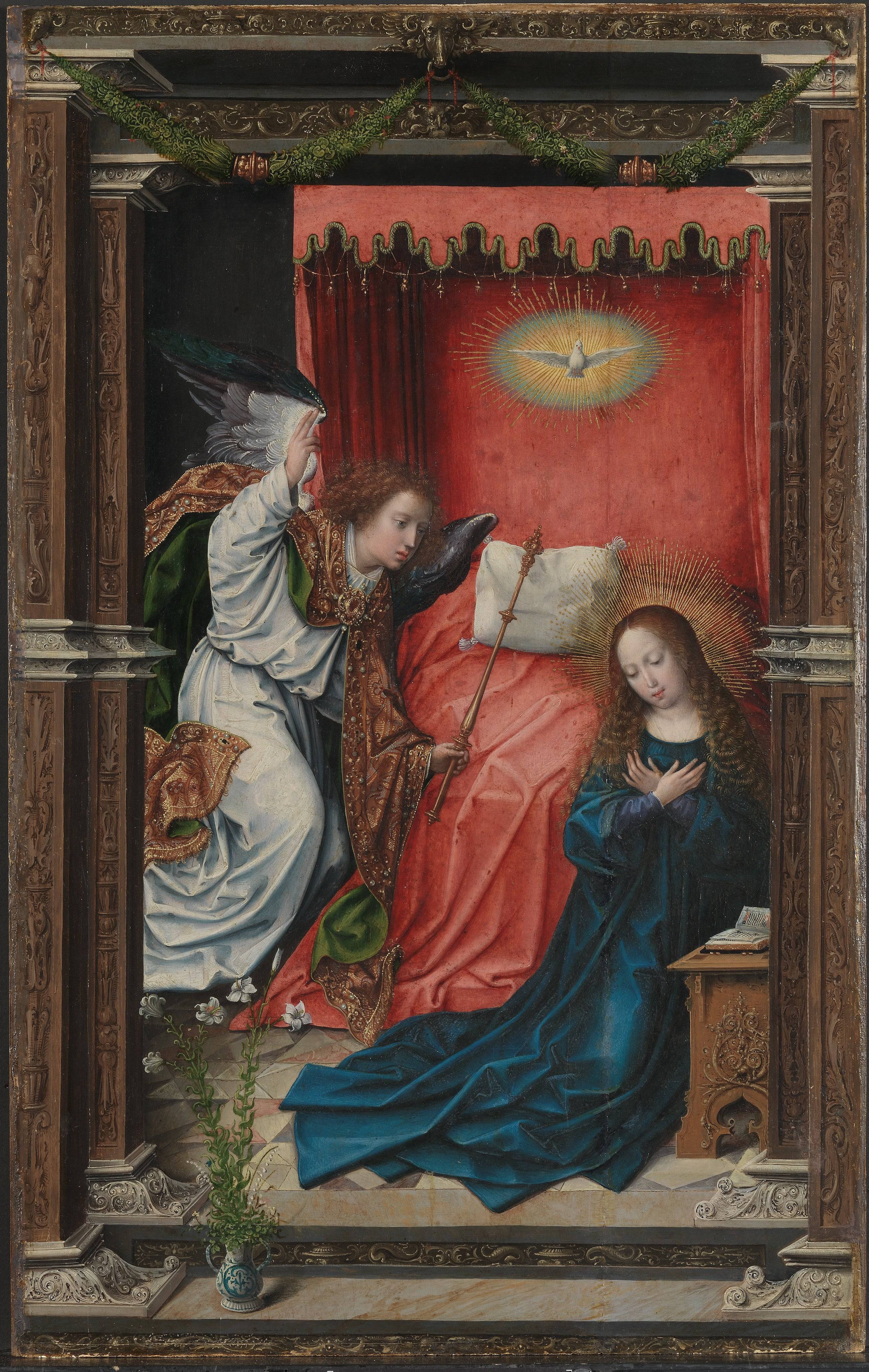 The Annunciation - Bernard Van Orley