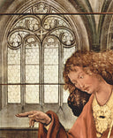 The Annunciation (detail) by Matthias Grünewald — hand-painted cultural oil painting reproduction on canvas