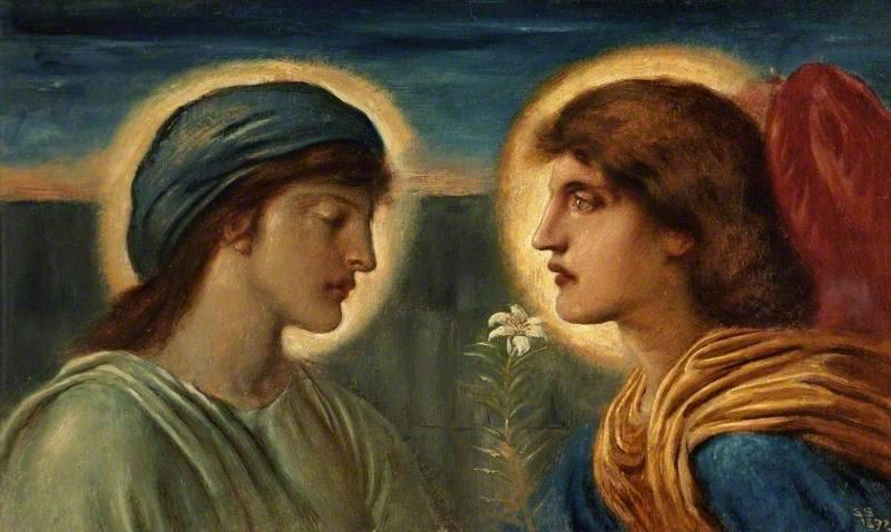 The Annunciation - Simeon Solomon