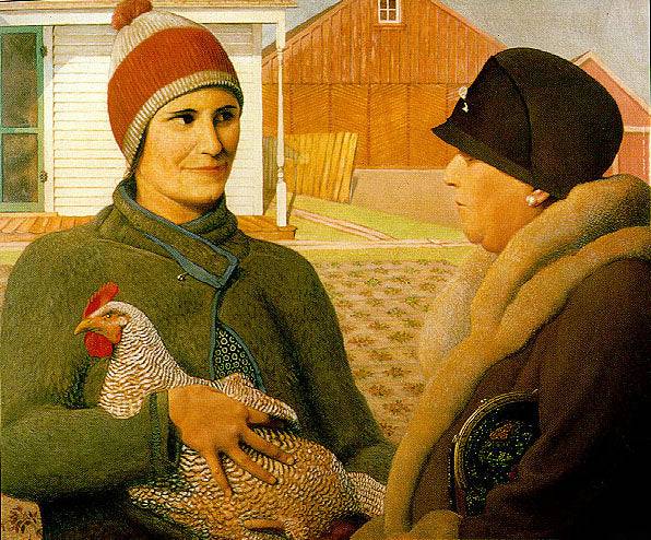 The Appraisal - Grant Wood