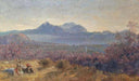 The Apuan Alps from San Rossore by Giovanni (Nino) Costa — rural oil painting wall art, Naturalism