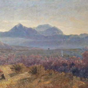 The Apuan Alps from San Rossore