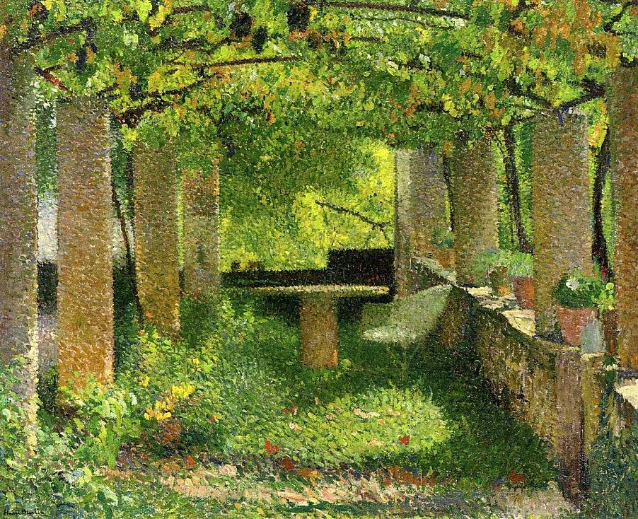 The Arbour - Henri Martin