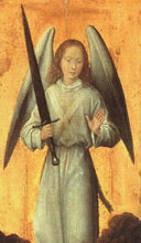 The Archangel Michael by Hans Memling — hand-painted cultural oil painting reproduction on canvas