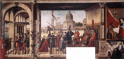 The Arrival of the English Ambassadors in apartment