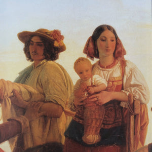 The arrival of the reapers in the Pontine marshes