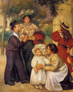 The Artist`s Family - Pierre-Auguste Renoir