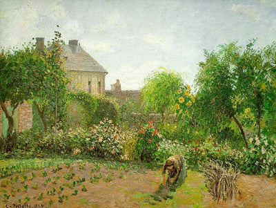 The Artist's Garden at Eragny in hallway