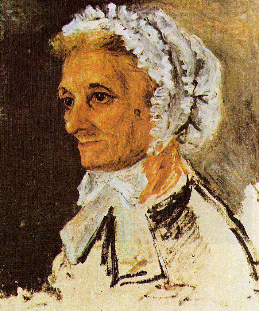 The Artist s Mother - Pierre-Auguste Renoir