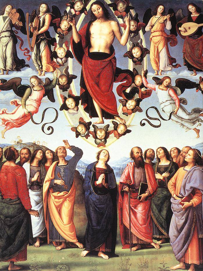 The Ascension of Christ - Pietro Perugino