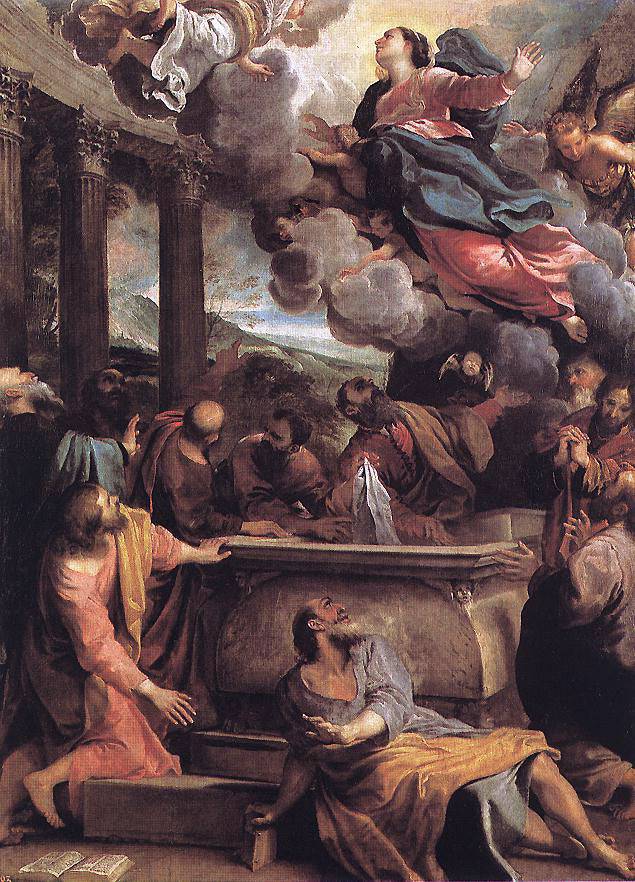 The Assumption of the Virgin - Annibale Carracci