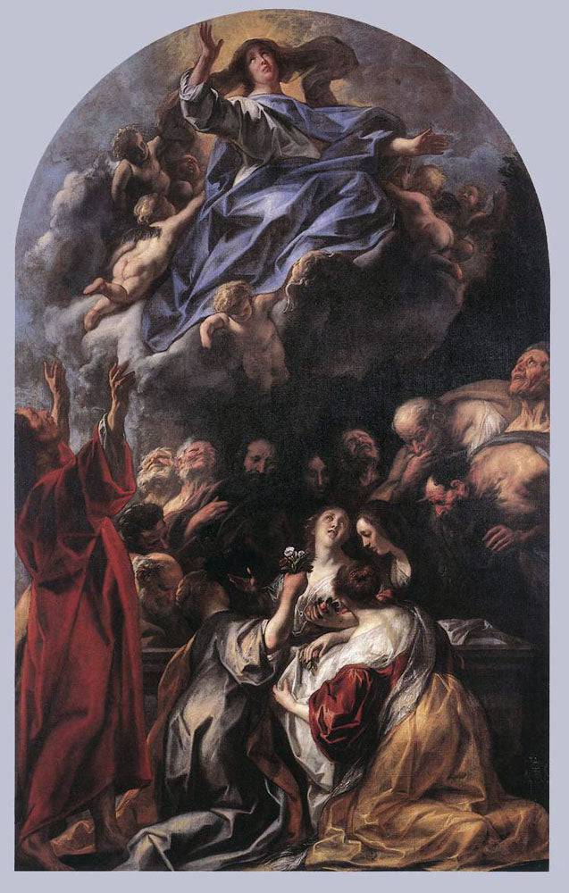 The Assumption of the Virgin - Jacob Jordaens