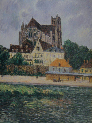 The Auxerre Cathedral - Gustave Loiseau