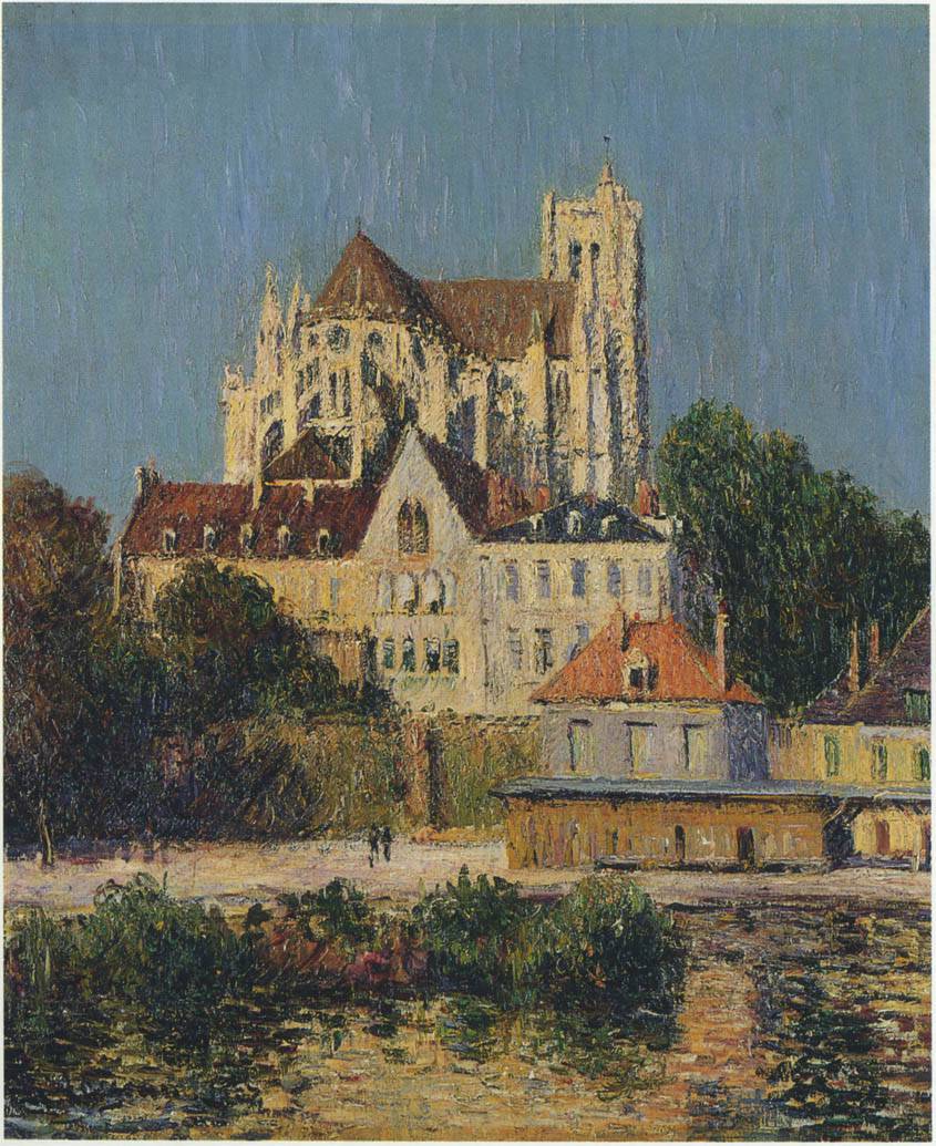 The Auxerre Cathedral - Gustave Loiseau