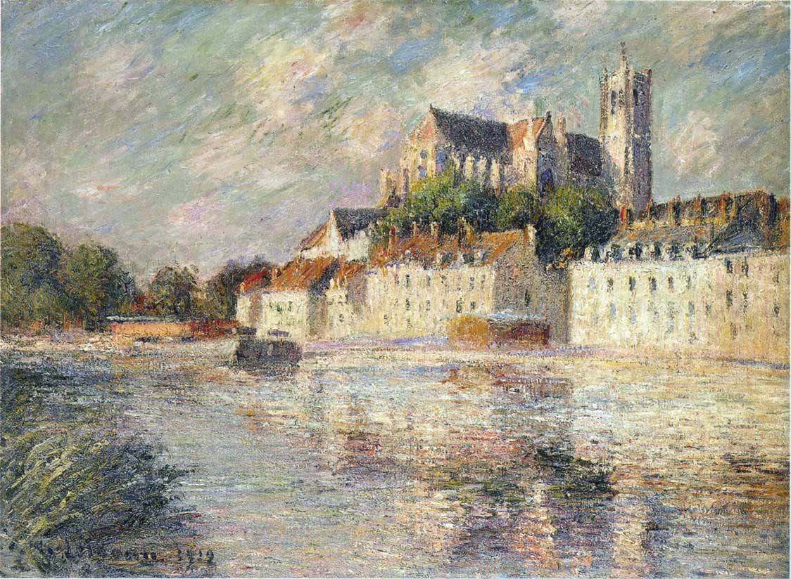 The Auxerre Cathedral - Gustave Loiseau