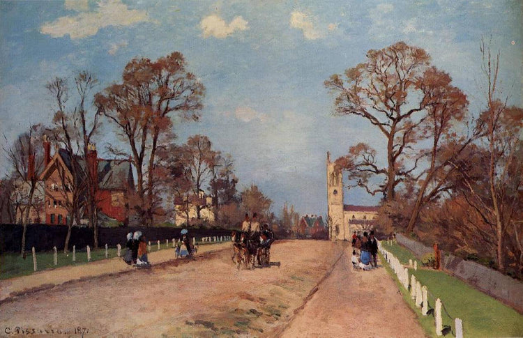 The Avenue, Sydenham - Camille Pissarro