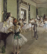 The Ballet Class by Edgar Degas — hand-painted portrait oil painting reproduction on canvas