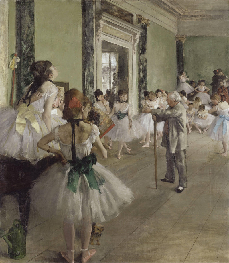 The Ballet Class on gallery wrap