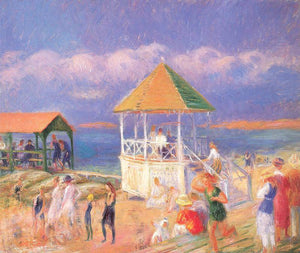 The Bandstand - William James Glackens