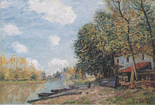 The banks of the Loing Moret