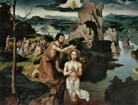 The Baptism of Christ by Joachim Patinir — hand-painted cultural oil painting reproduction on canvas