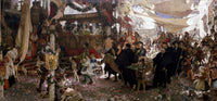 The Baptismal procession of Prince Juan, son of the Catholic Kings, through the streets of Seville