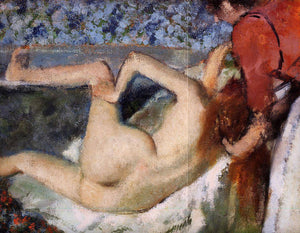 The Bath (Woman from Behind) - Edgar Degas