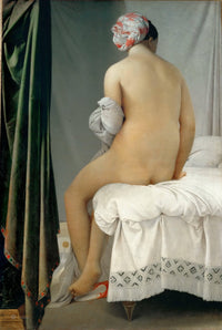 The Bather of Valpinçon by Jean Auguste Dominique Ingres — hand-painted portrait oil painting reproduction on canvas