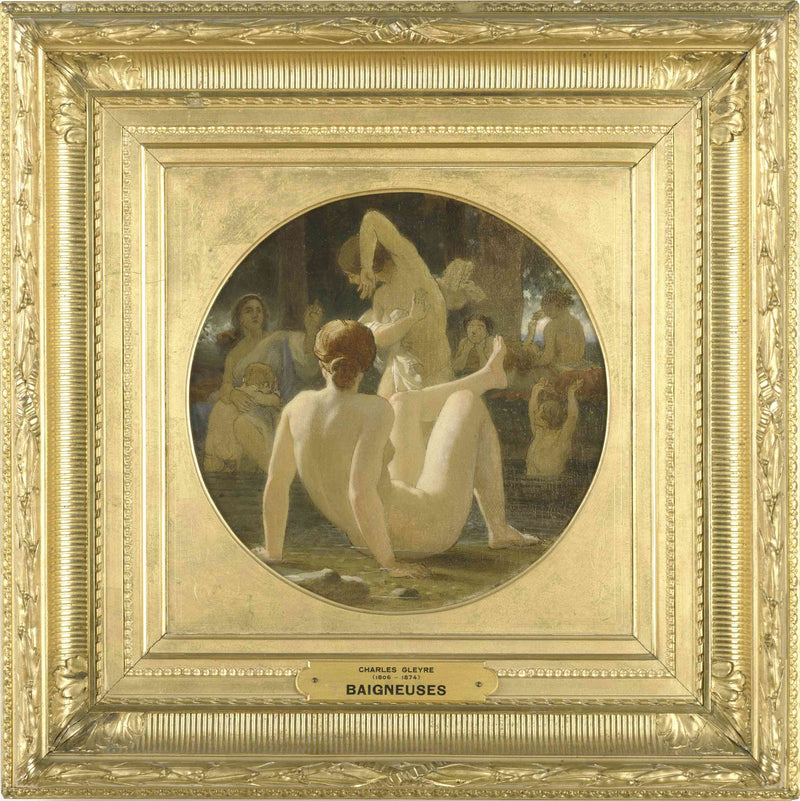 The Bathers on gallery wrap