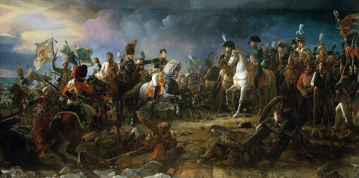 The battle of Austerlitz
