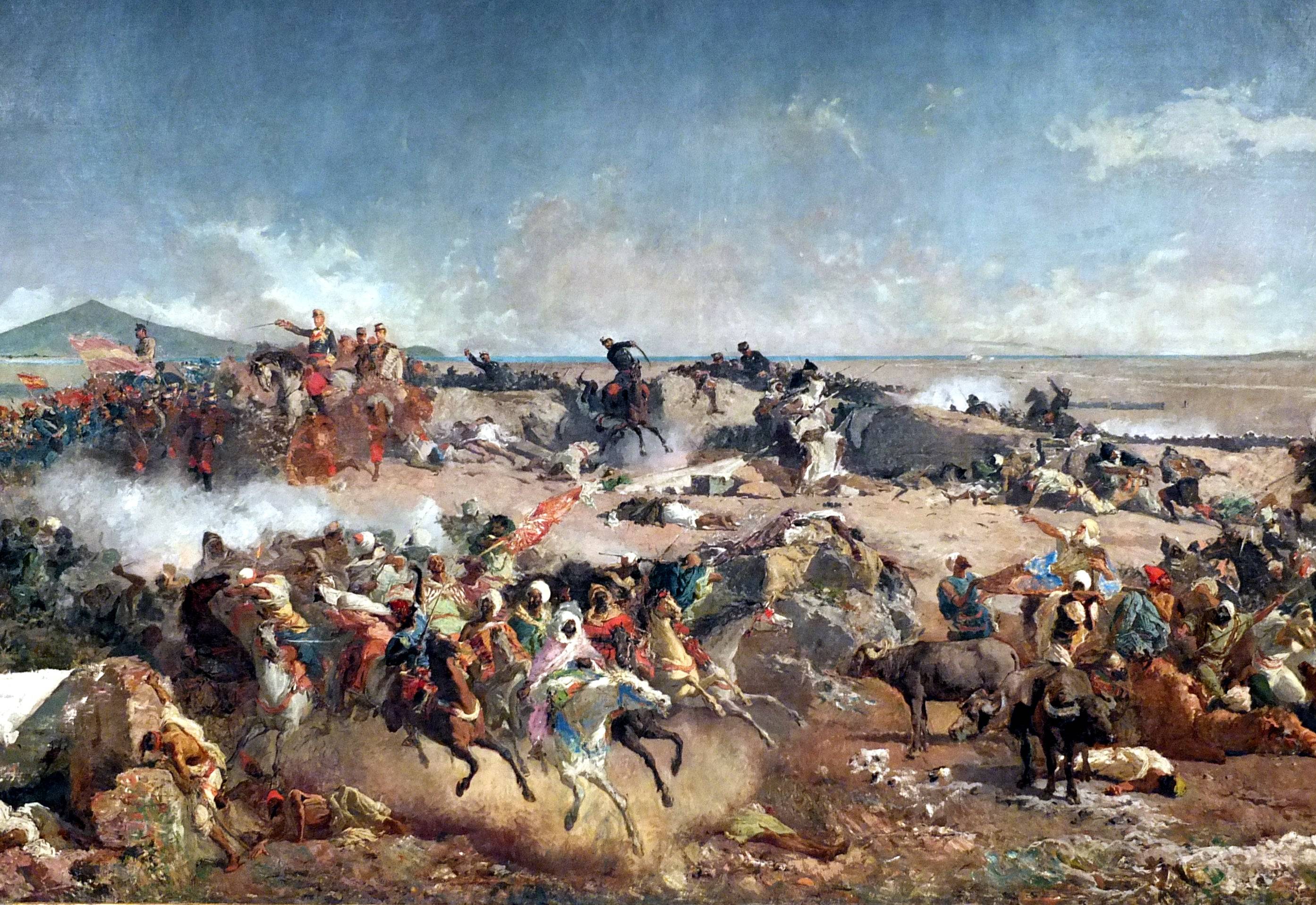 The Battle of Tetouan (detail) - Marià Fortuny