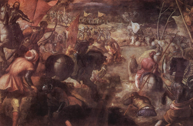 The battle of the Taro - Tintoretto