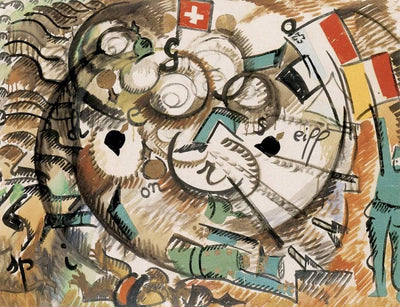 The Battle of Tolochenaz by Alice Bailly — oil painting reproduction