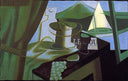 The Bay by Juan Gris — hand-painted abstract oil painting reproduction on canvas