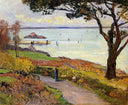 The Bay of Douarnenez by Maxime Maufra — sea oil painting wall art, Post Impressionism