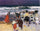 The Beach at Biarritz (sketch) in kitchen