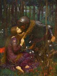 The Beautiful Lady Without Pity by John William Waterhouse — hand-painted fantasy oil painting reproduction on canvas
