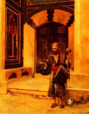 The Beggar by Rudolf Ernst — religious oil painting wall art, Orientalism