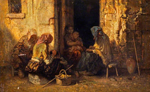 The Beggars - Alexandre-Gabriel Decamps